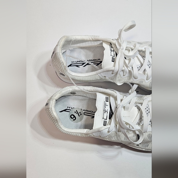 NWT Under Armour Shakedown Elite Breeze White Track MEN’S 8 WMN’S 9.5 - Picture 8 of 10
